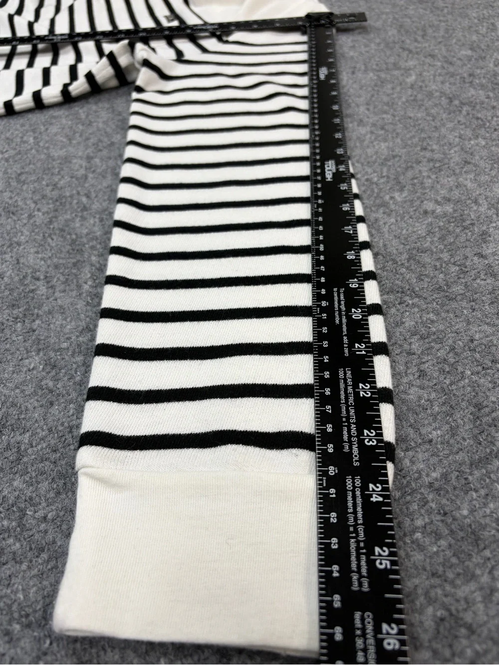 POLO Ralph Lauren Black White Breton Stripe Pocket Sweater Coastal Shirt | XL